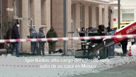 RUSIA: MUERE en un ATENTADO BOMBA en Moscú el JEFE de las FUERZAS de DEFENSA NUCLEAR | RTVE Noticias