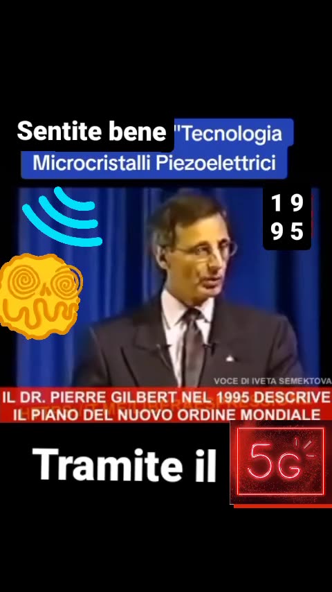 Questo signore si chiama Pierre J. Gilbert