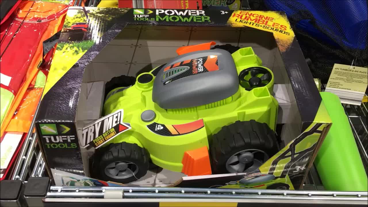 Tuff Tools Lawnmower Toy