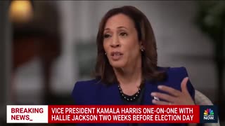 Kamala Gets PRESSED By NBC News On Biden's Decline