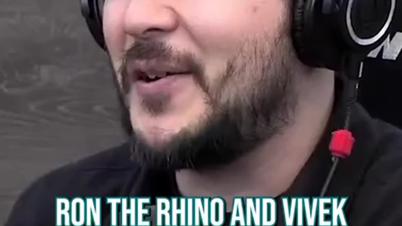 Ron the rhino and Vivek the snake