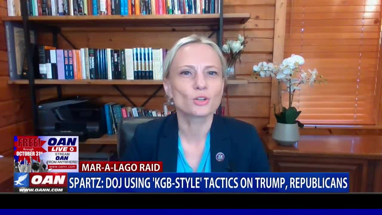 Rep. Spartz: DOJ using 'KGB-style' tactics on Trump, Republicans