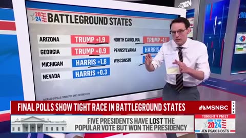 Record-Shattering! Steve Kornacki Breaks Down Historic 2024 Polling Results | Last-Minute Analysis