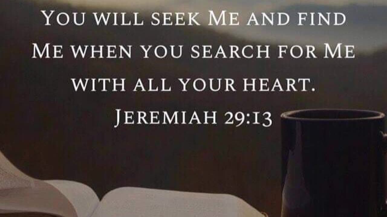 Jeremiah 29:13