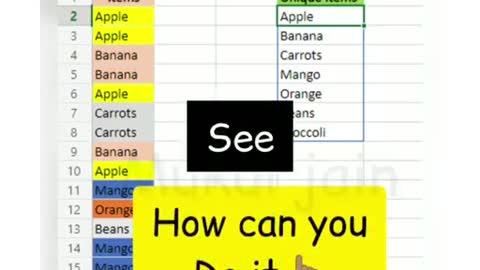 How Remove Duplicate in Excel