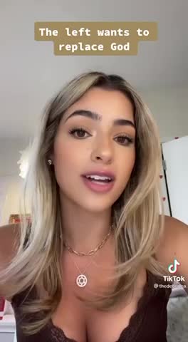 The left wants to replace god