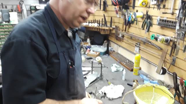 1964 Gretsch drum kit restoration