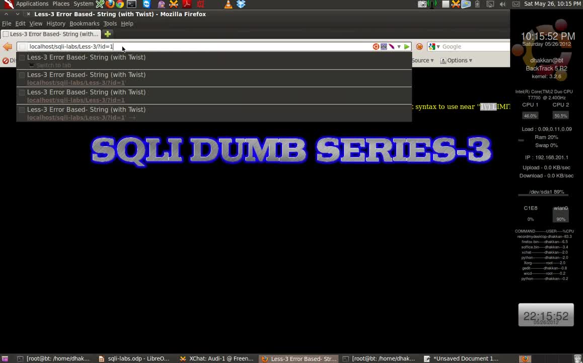 sqli-clearance (third pass)