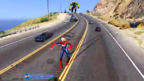 Shinchan Surviving 99 Years As CAPTAIN MARVEL In GTA5 ll Varun the gamer 2.0