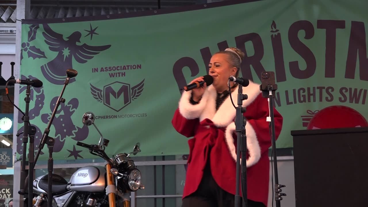 Plymouth Barbican Light switch on 2024 Traders and part 1 with Roxie music