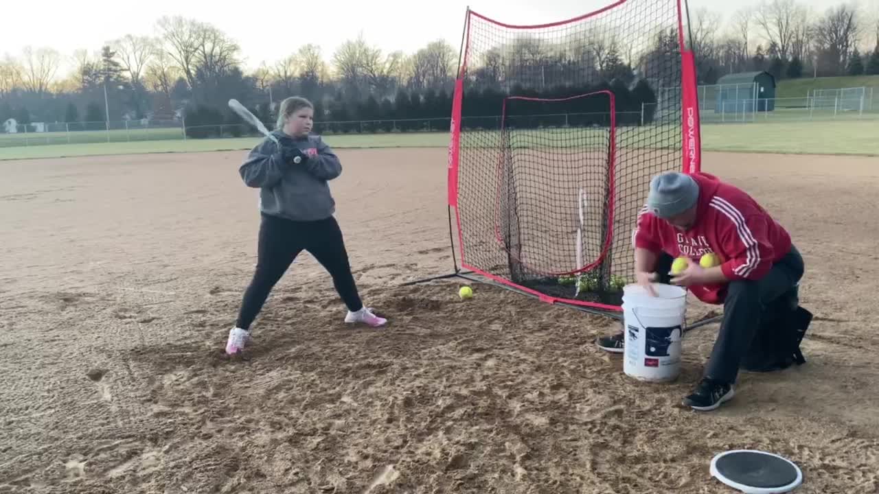 Softball Hitting KED 12-9-2020 #2