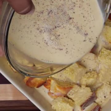 French Toast Casserole Menu in seconds