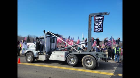 North East To DC Freedom Convoy 2022 Southington, CT Welcome Wagon