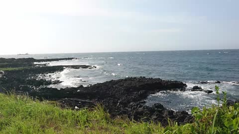 Seaside of Jeju island