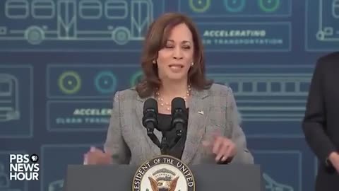 KAMALA HARRIS TALKS LIKE A MORONIC KINDERGARTEN TEACHER