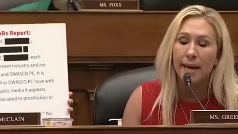 Democrat BREAKS DOWN CRYING After Taylor Greene Revealed SH0CKING Image Of Hunter Biden's Crimes.