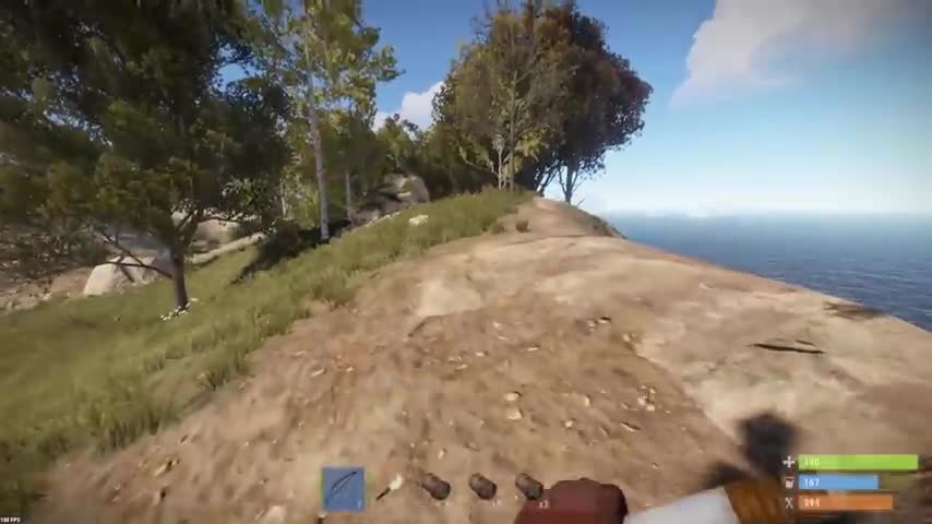 DAY ONE RAIDING My New NEIGHBOUR!! Rust Solo Survival Gameplay