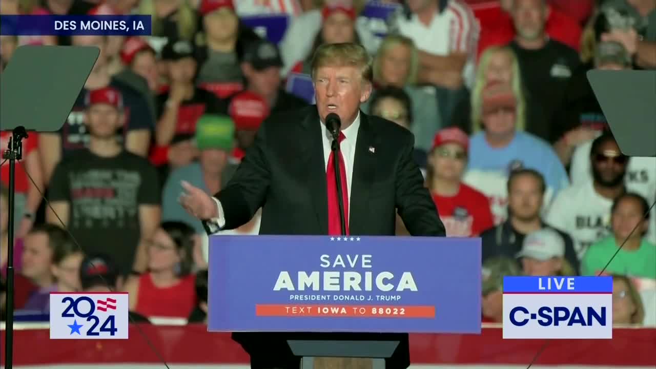 Trump ABSOLUTELY OBLITERATES Dem Spending Bill During Iowa Rally: It "Will Destroy Our Nation"