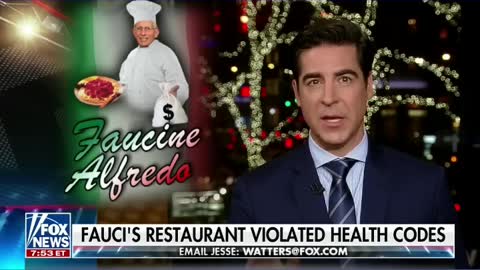 Jesse Watters Fauci’s restaurant is in trouble #shorts