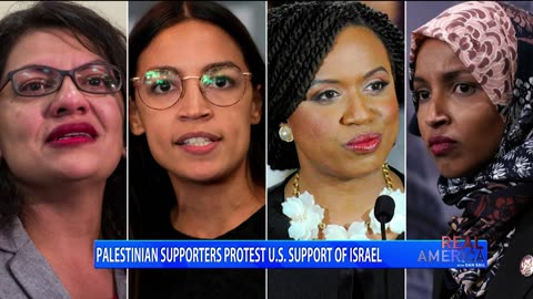 REAL AMERICA -- Dan Ball W/ Stella Escobedo, Pro-Palestine Protests Erupt In U.S.