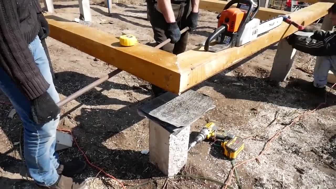 They built a nice shed