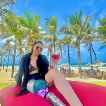 Beautiful amputee leg