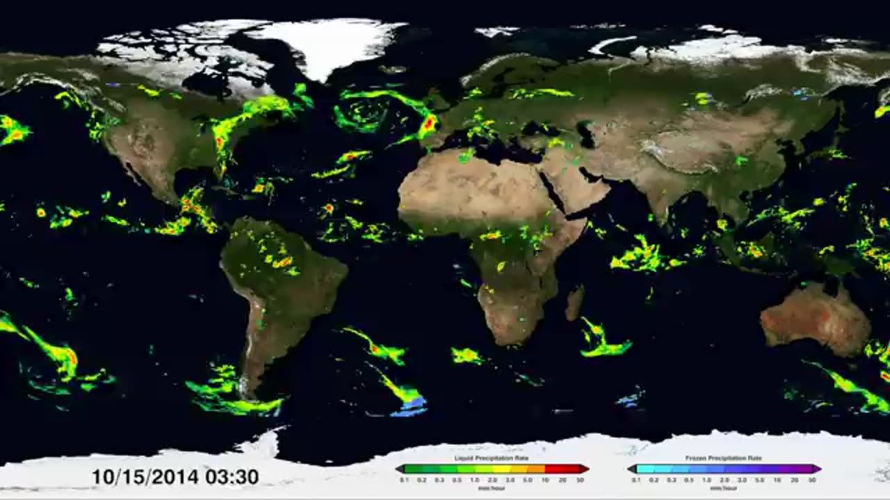 NASA’s Global Tour of Precipitation in Ultra HD (4K)