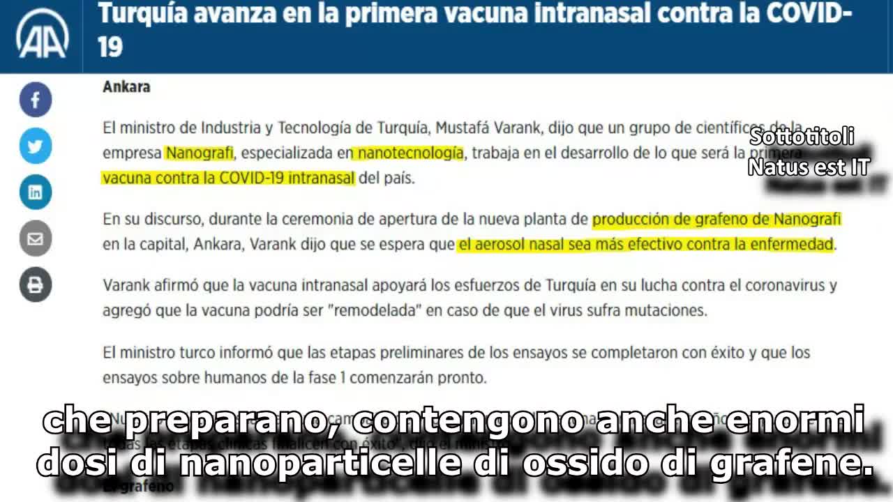 grafene vaccini mascherine tampone