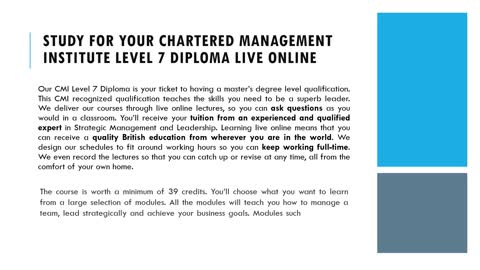 Chartered Management Institute