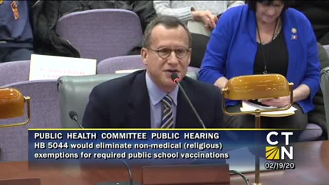 Vaccines - Larry Palevsky CT N Public Health Committee February 19th 2020