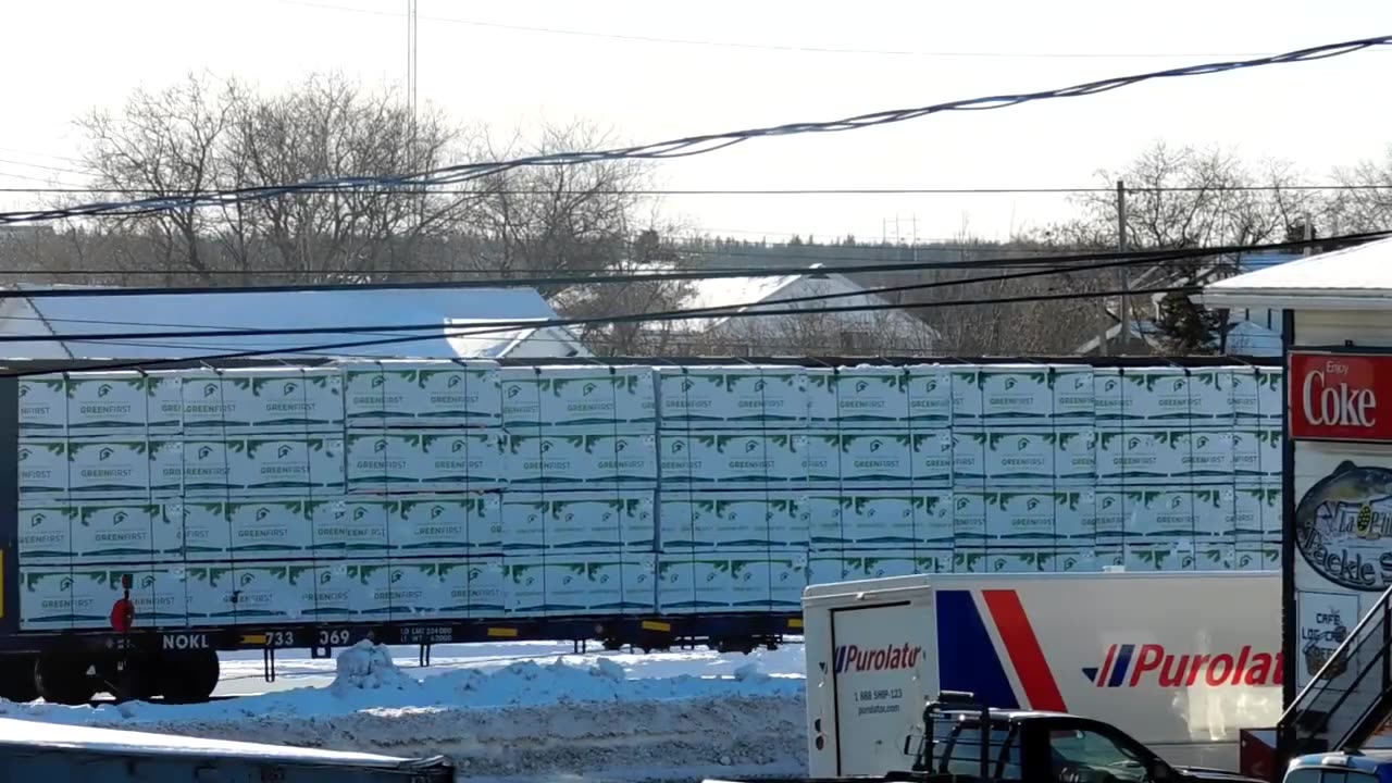 Northern Ontario Trains at Noon