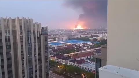 SINOPEC Shanghai confirmed fire broke out in the ethylene glycol unit