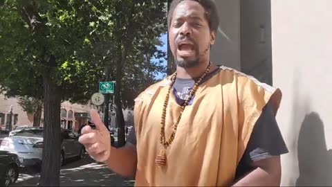 ISRAELITE IN SACRAMENTO:7/20/22 SUNRISE STREET SPEAKING