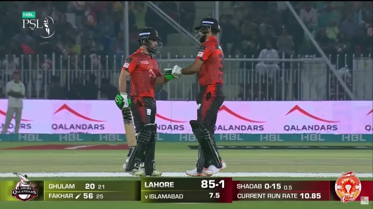 Fakhar Zaman ALL SIXES IN HBL PSL 8 _ MI2L