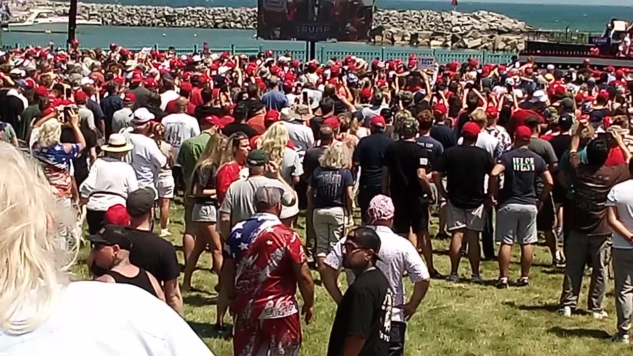 TRUMP RALLY RACINE 6/18/24 VIDEO 12 #Trump24