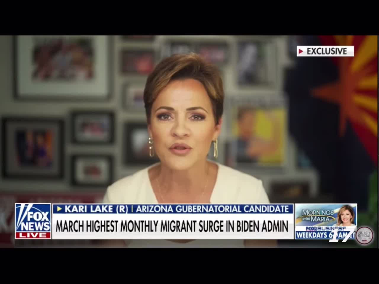 Kari Lake says she just got back from the border and it’s pure chaos.