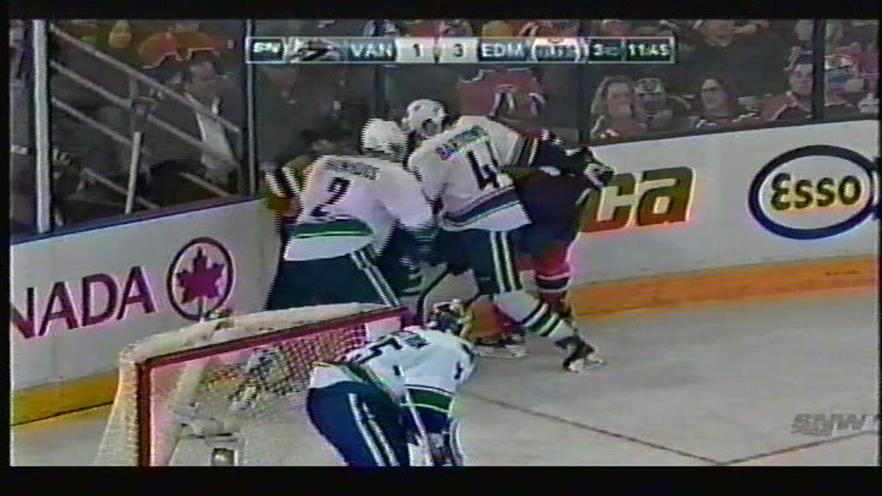 Canucks de Vancouver vs Oilers Edmonton