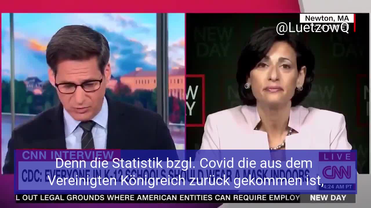 CDC Direktorin Covid Delta bei Kindern