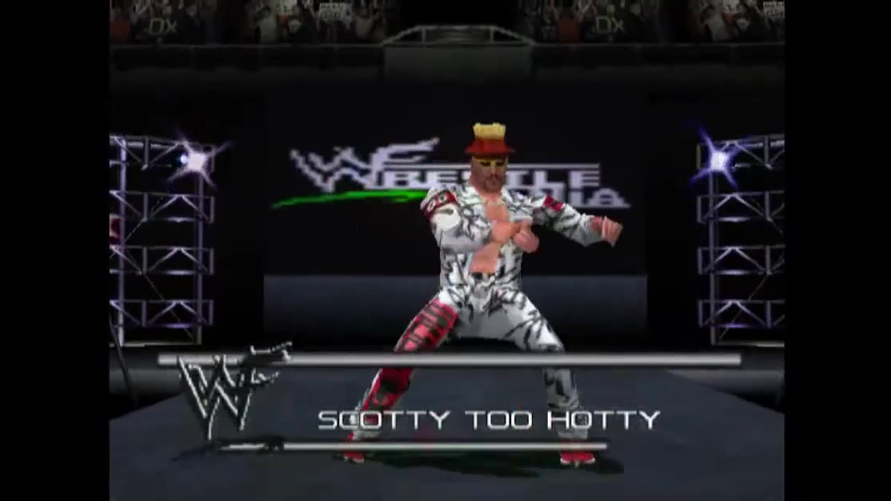 Scotty Too Hotty Entrance - WWF No Mercy - Game Play Only