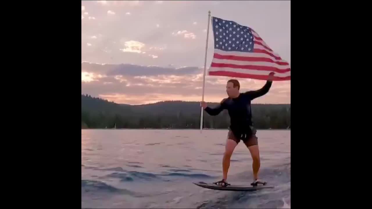 Mark Zuckerberg Celebrates 4th Of July