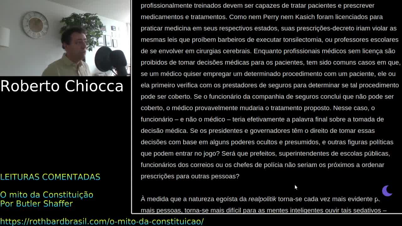 #18 Leituras Comentadas - O Mito da Constituição