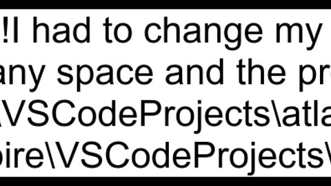 Error while compiling a Flutter application for Windows