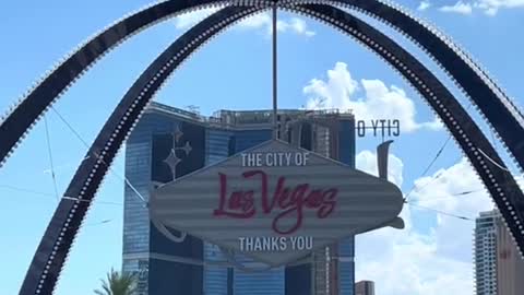 The new Las Vegas sign!Guess how much this was?