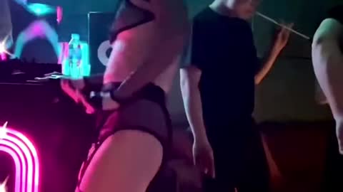 Sexy Girl Dancing in The Club