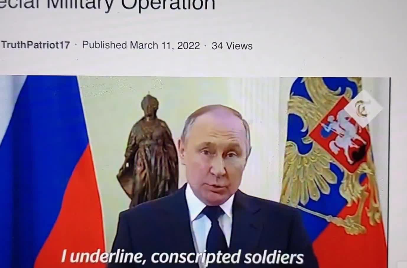 SPECIAL MILITARY OPERATION.