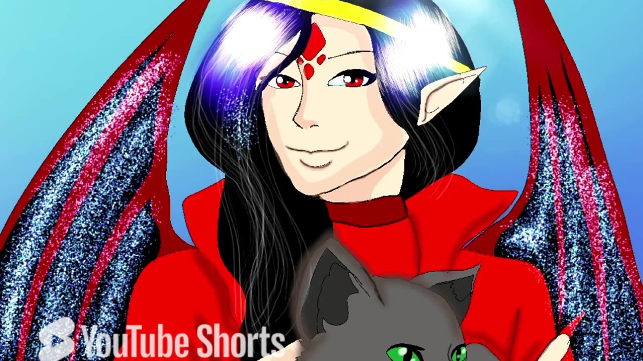 Speedpaint the vampires cat