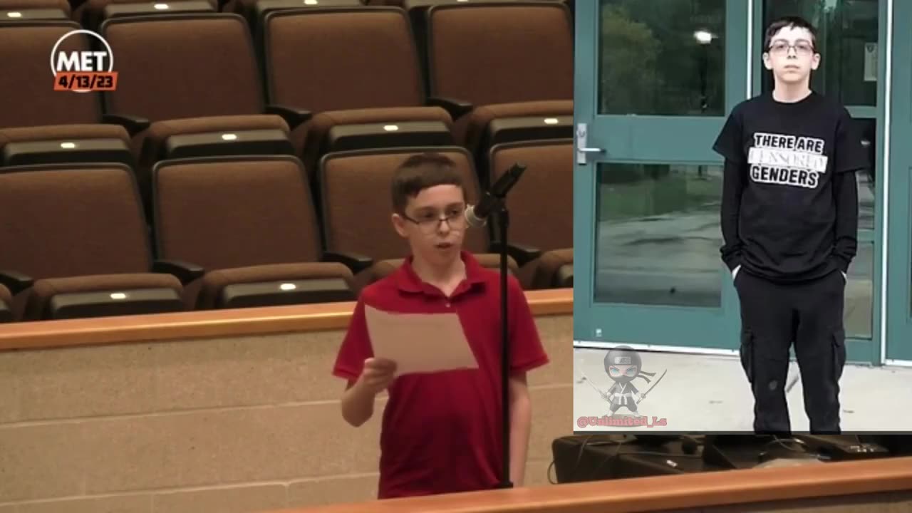 Middle schooler KICKED OUT for wearing t-shirt saying 'There are only two genders'