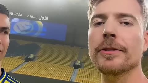 Mr beast vs christiano Ronaldo