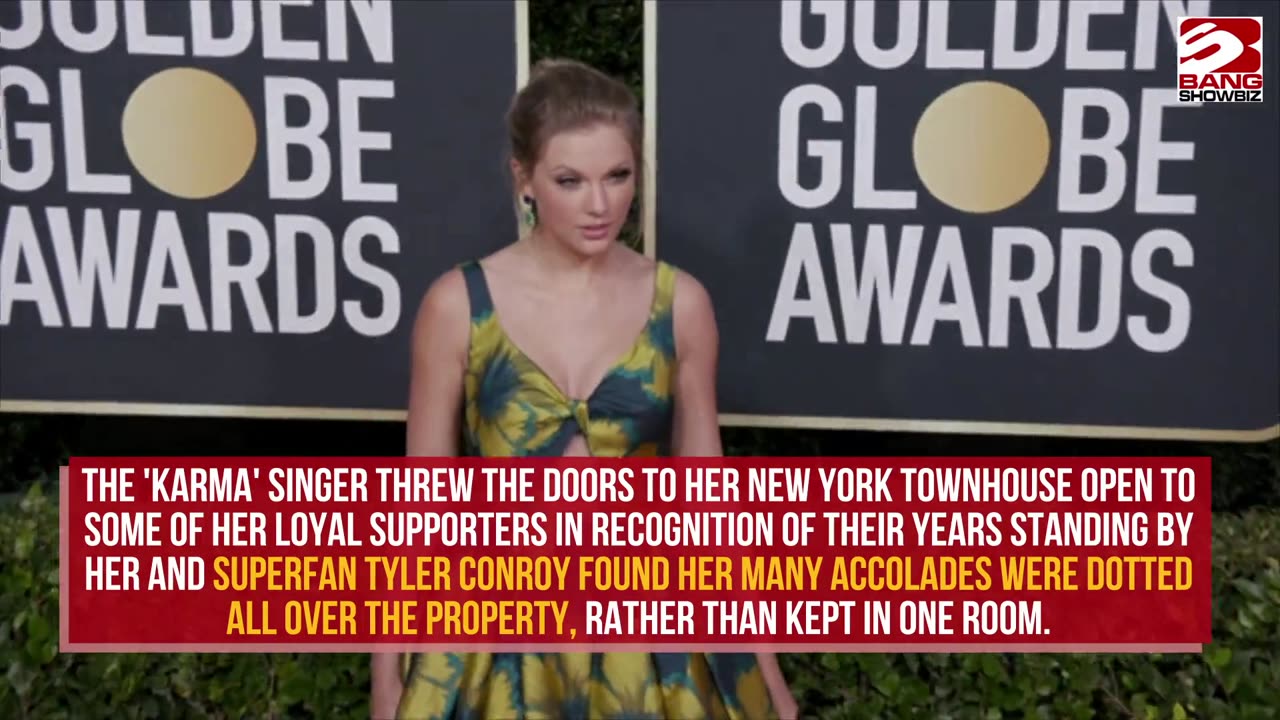 Taylor Swift's Unconventional Award Display.