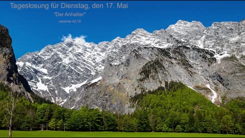 Tageslosung für Dienstag, den 17. Mai